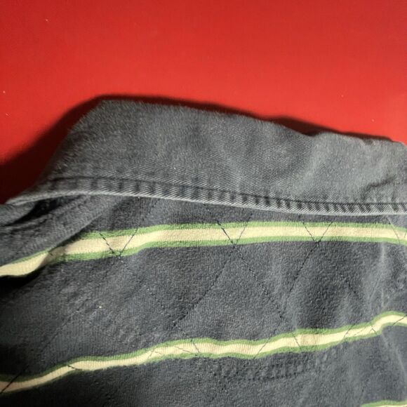 Canterbury New Zealand Rugby Shirt Men’s XL Long Sleeve Stripe Crest Logo Preppy - Picture 9 of 16